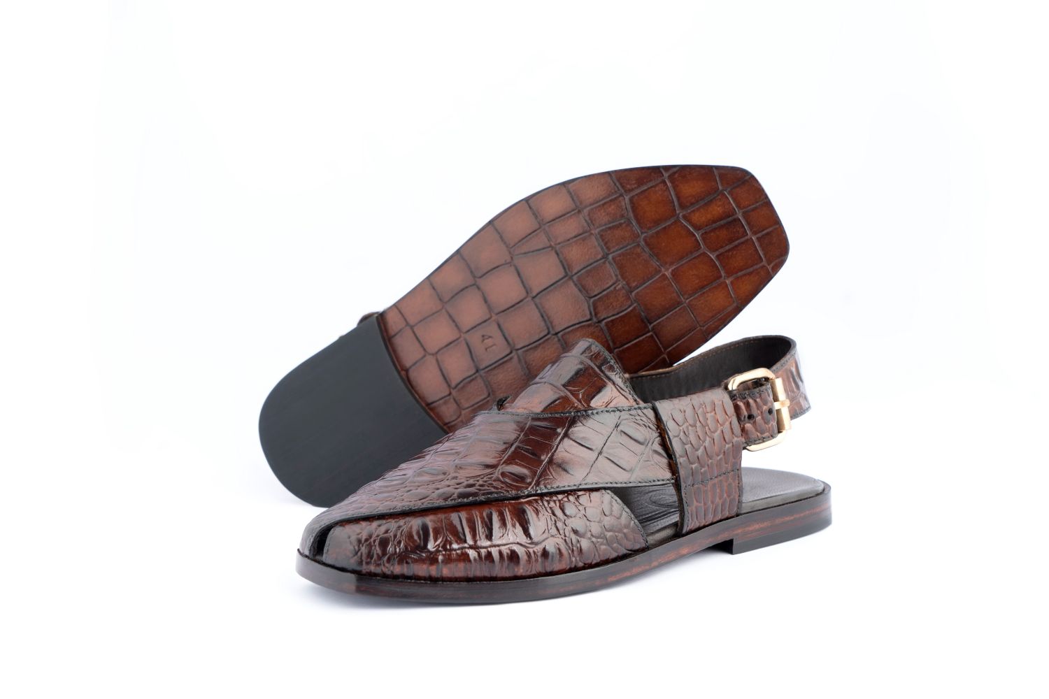 PAKH. CROC BROWN
